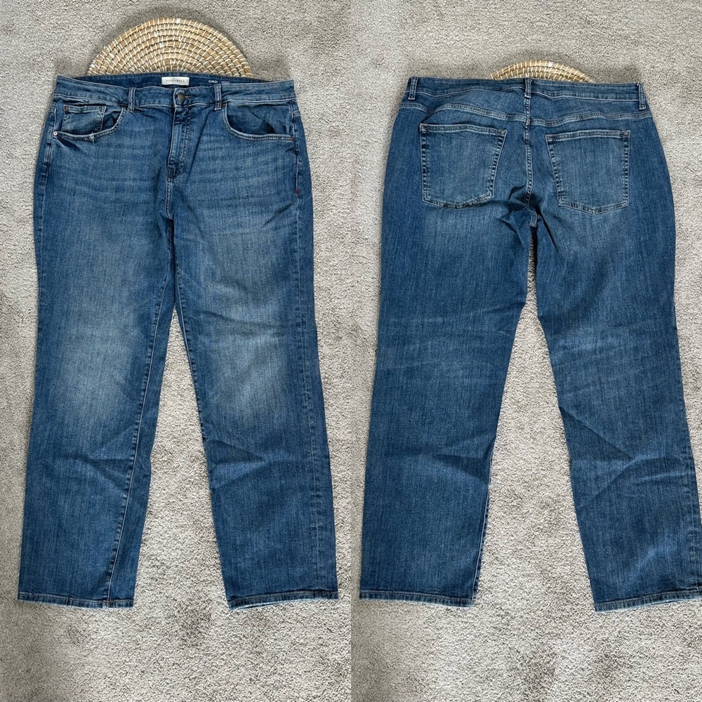 Warp + Weft Men’s Ord Chicago Straight Leg Jeans in Rapids 40X32